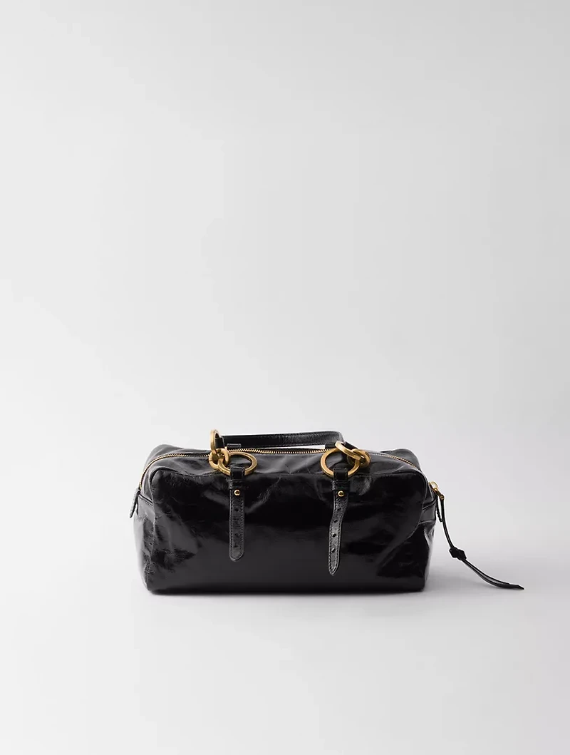 Prada Dangle Medium Leather Top-handle Bag