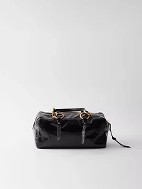 Prada Dangle Medium Leather Top-handle Bag