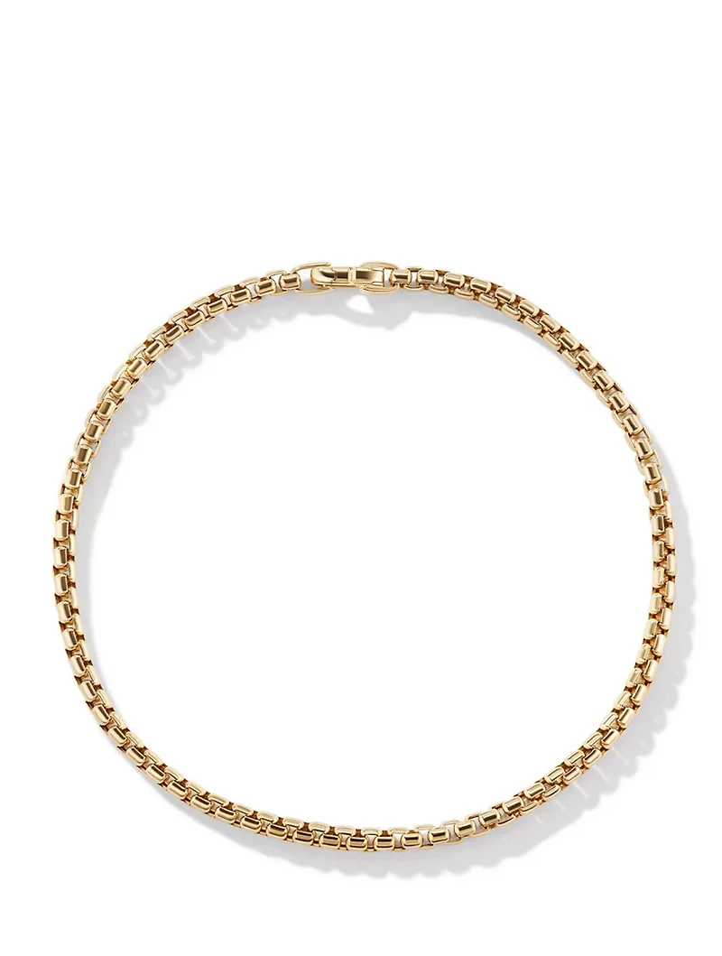 Dy Bel Aire Chain Bracelet 18k Yellow Gold