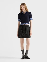 Re-nylon Miniskirt