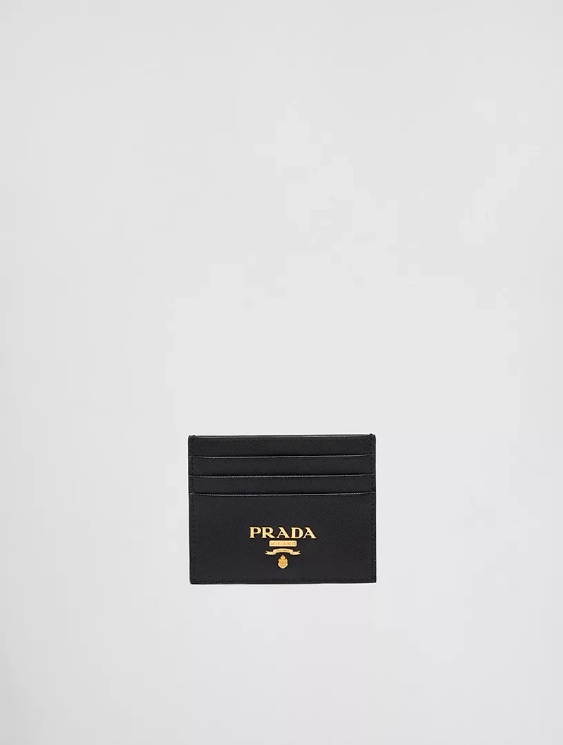 Saffiano Leather Card Holder