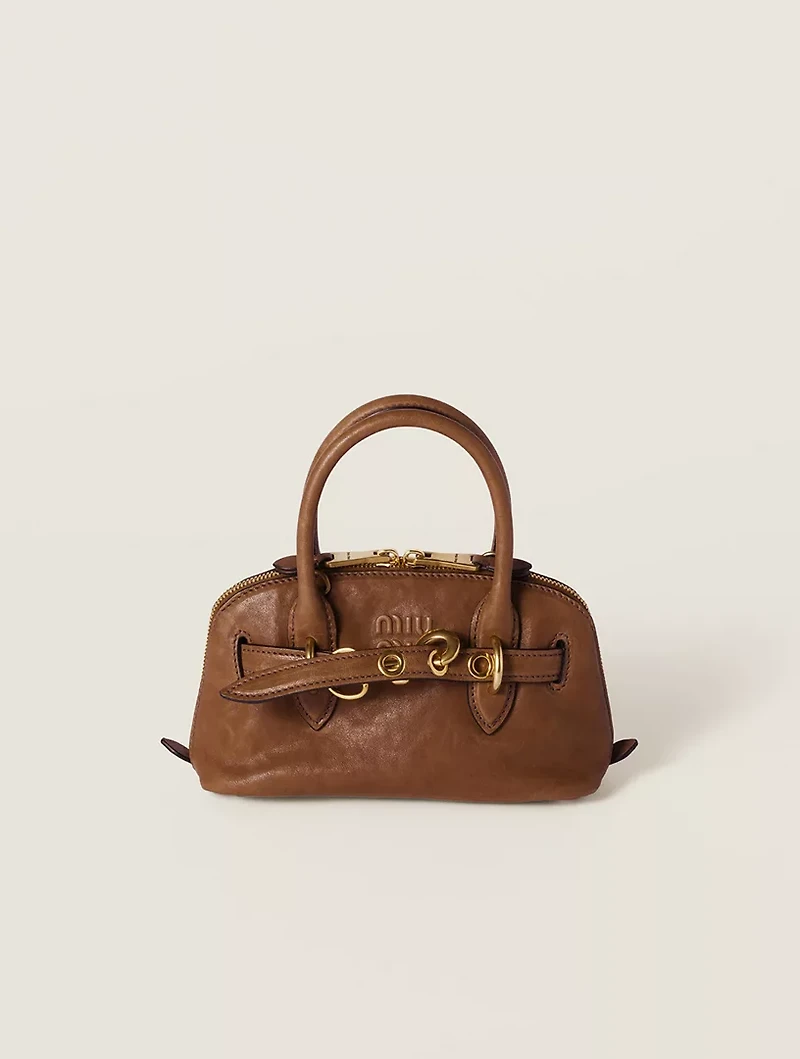 Aventure Mini Nappa Leather Bag
