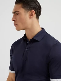 Polo With Faux-layering