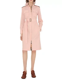 Cotton Poplin Shirt Dress