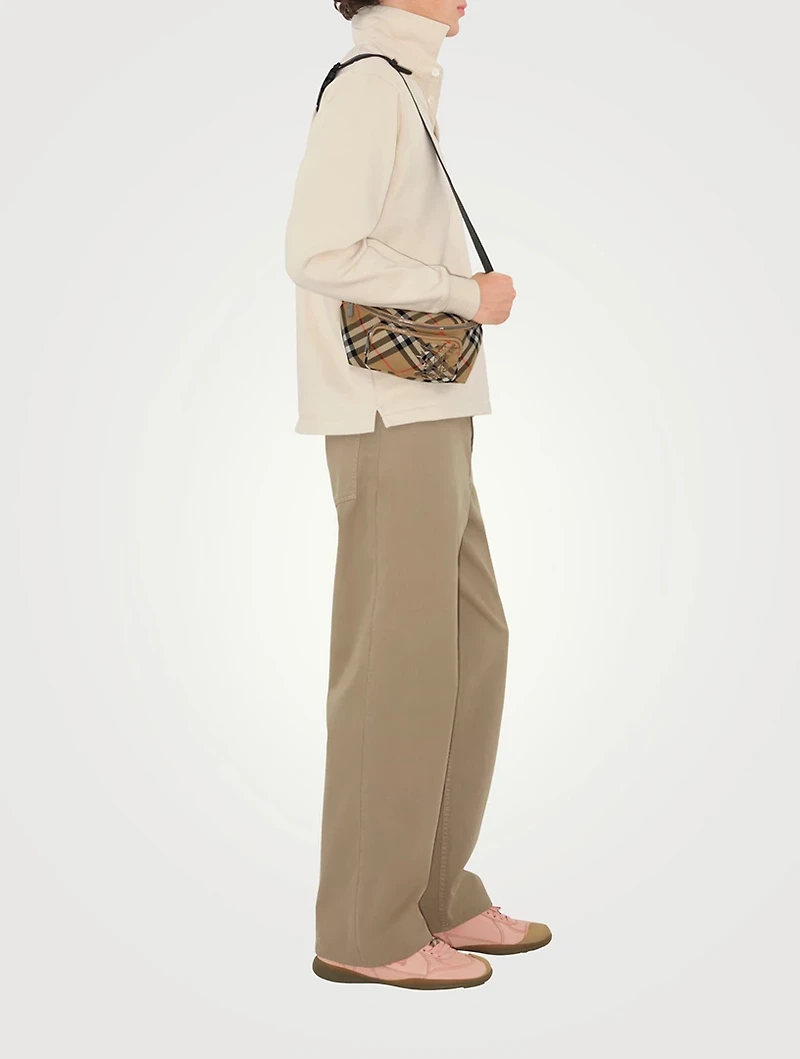 Small Check Belt Bag