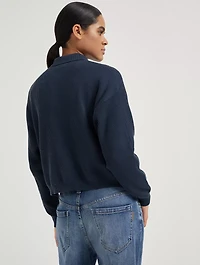 Polo-style Sweater