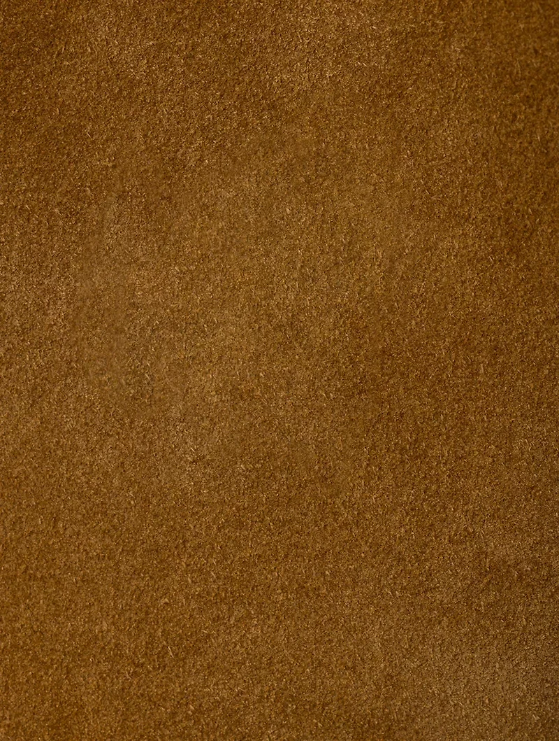 Prada Arqué Suede Shoulder Bag