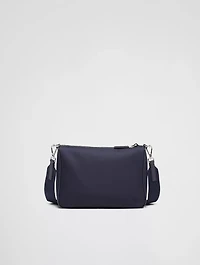 Re-nylon And Saffiano Leather Shoulder Bag