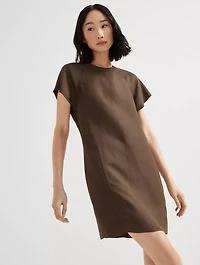 Twill Mini Dress