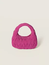 Wander Matelassé Suede Bag