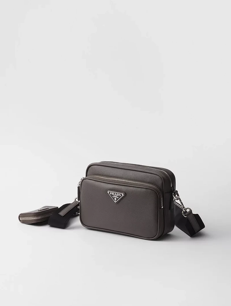 Saffiano Leather Shoulder Bag