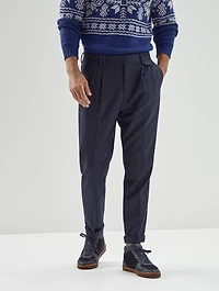 Flannel Trousers