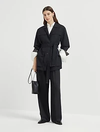 Fluid Twill Blazer