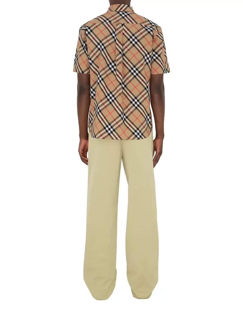 Regular Fit Check Cotton Shirt