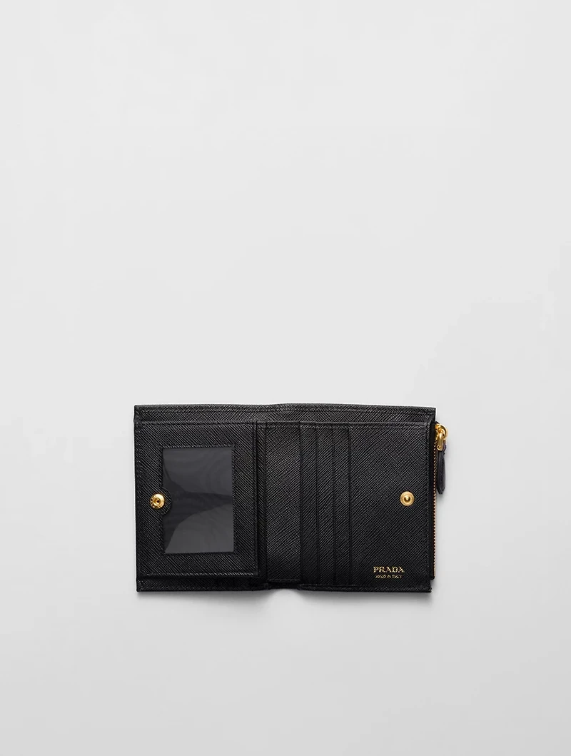 Small Saffiano Leather Wallet