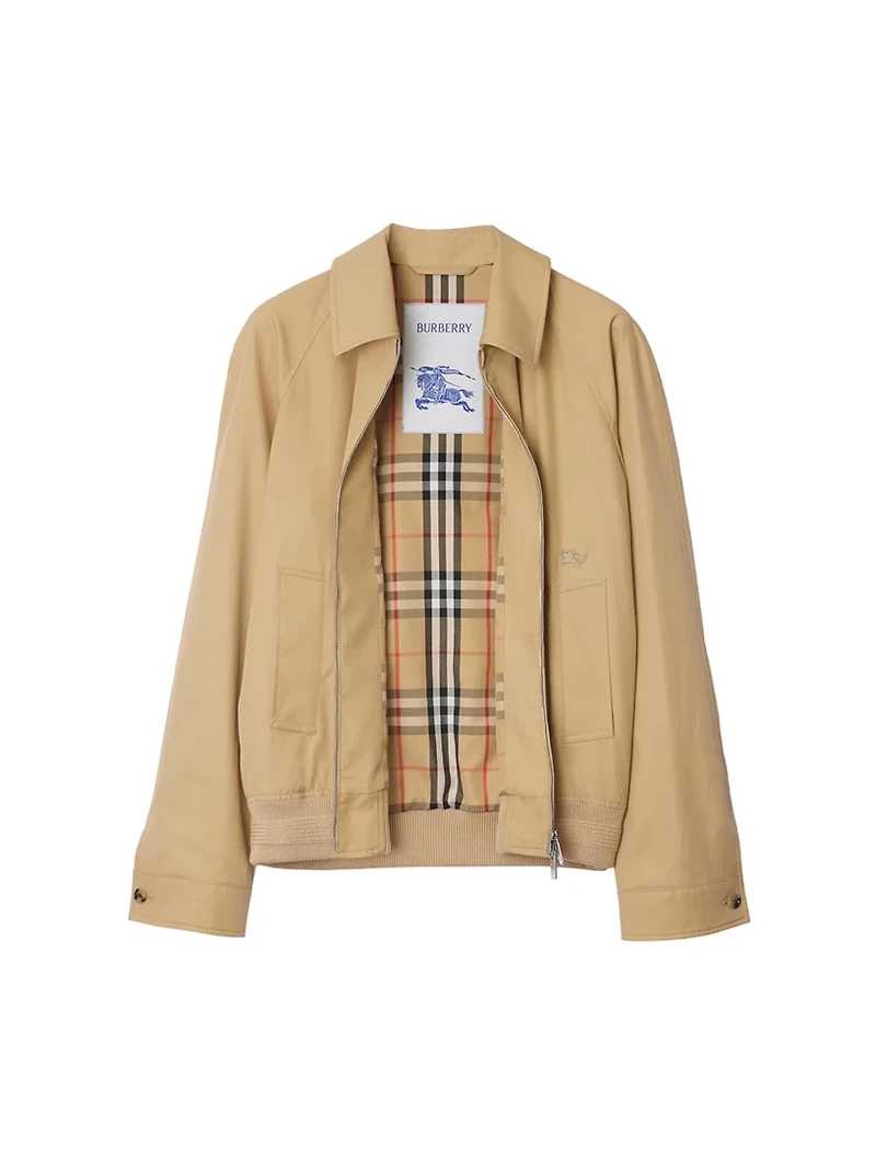 Gabardine Chester Harrington Jacket