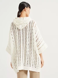 Cable & Mesh Cardigan
