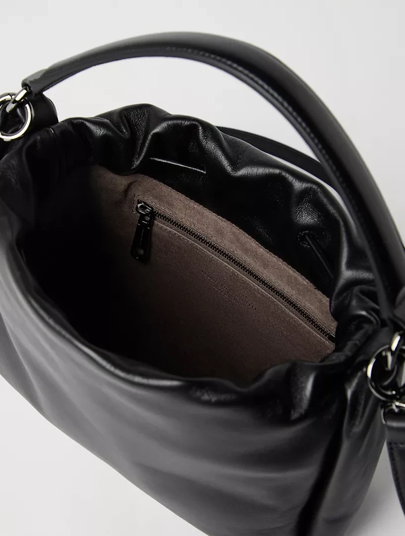 Small Leather Mellow Bag