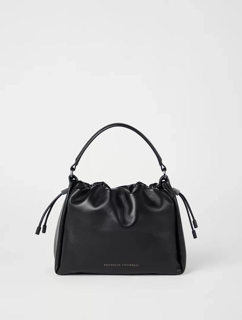 Small Leather Mellow Bag