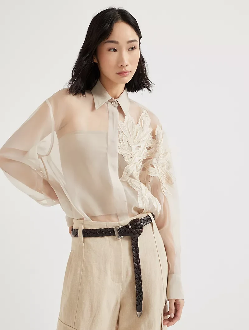 Flora Appliqué Shirt