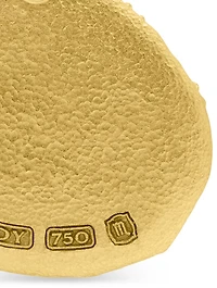 Scorpio Amulet In 18k Yellow Gold, 27mm