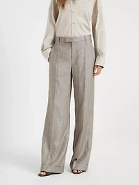 Loose Flared Trousers