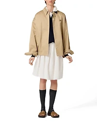 Chino Cloth Blouson Jacket