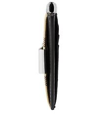 Check Money Clip Card Case