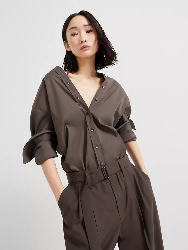 Stretch Poplin Shirt
