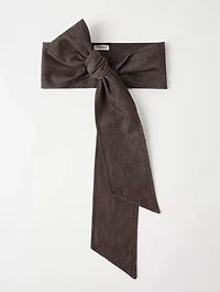 No-fade Denim Foulard
