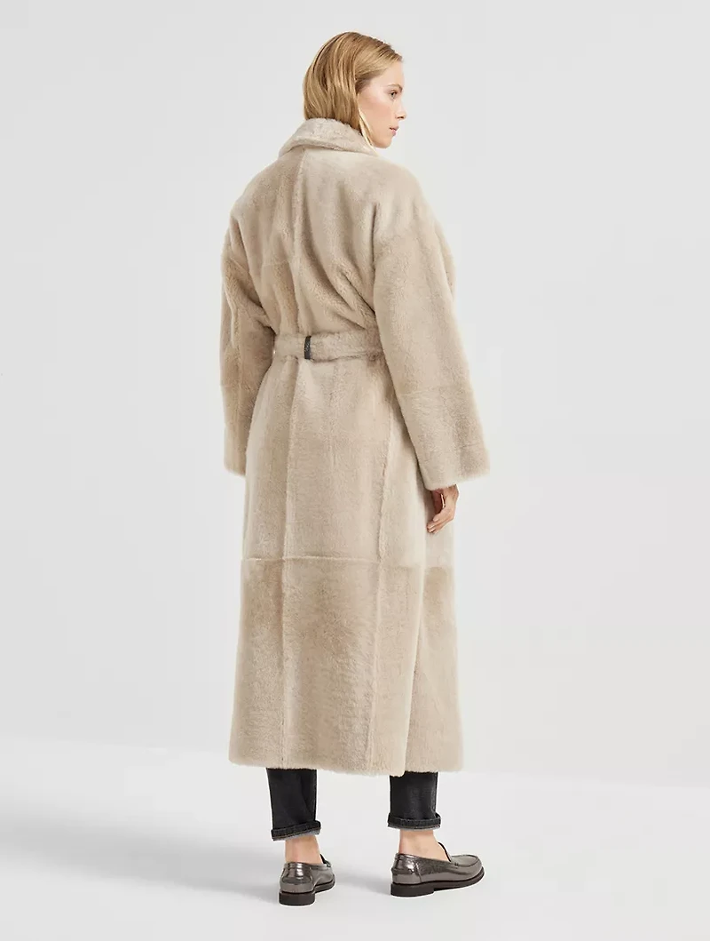 Reversible Shearling Coat