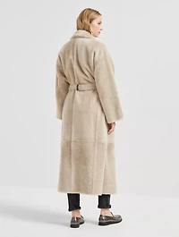 Reversible Shearling Coat