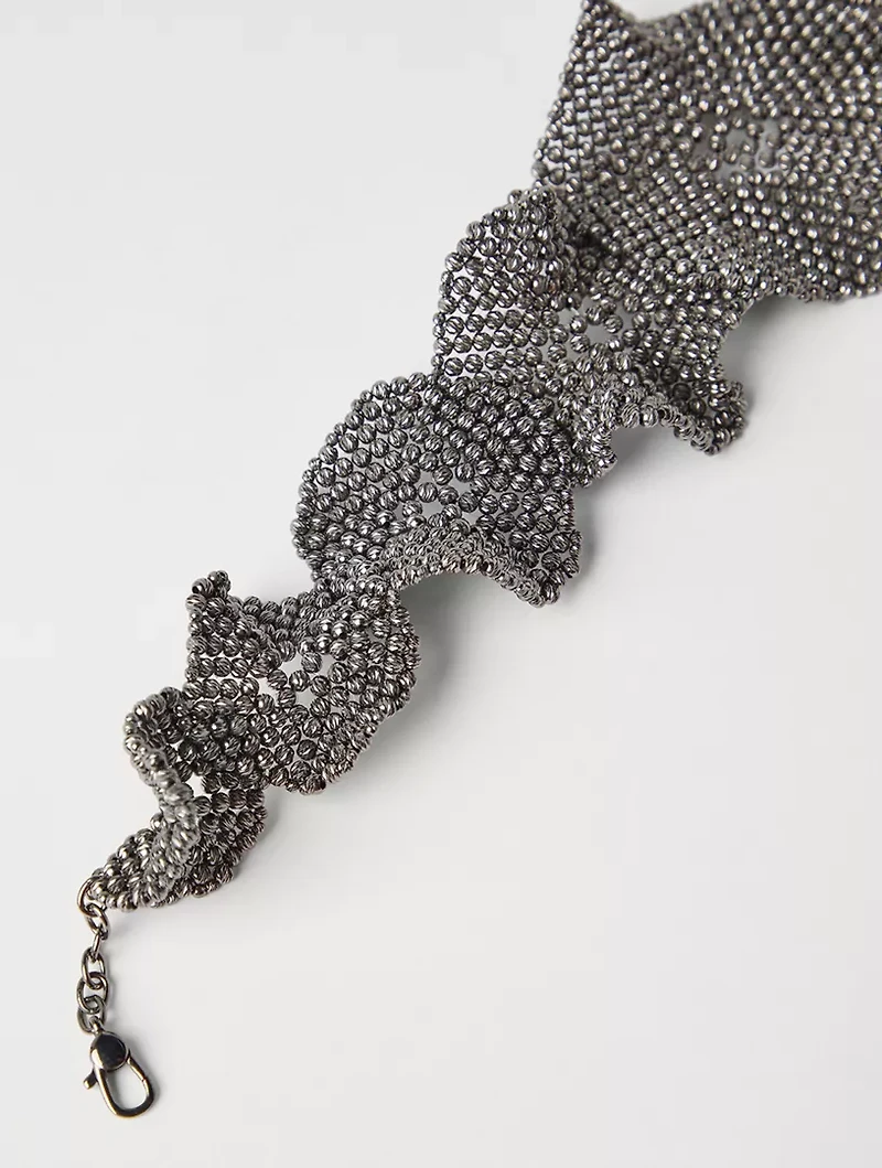 Flower Sculptured Choker