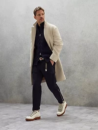 Cashmere Feather Yarn Cardigan