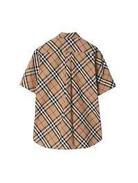 Regular Fit Check Cotton Shirt