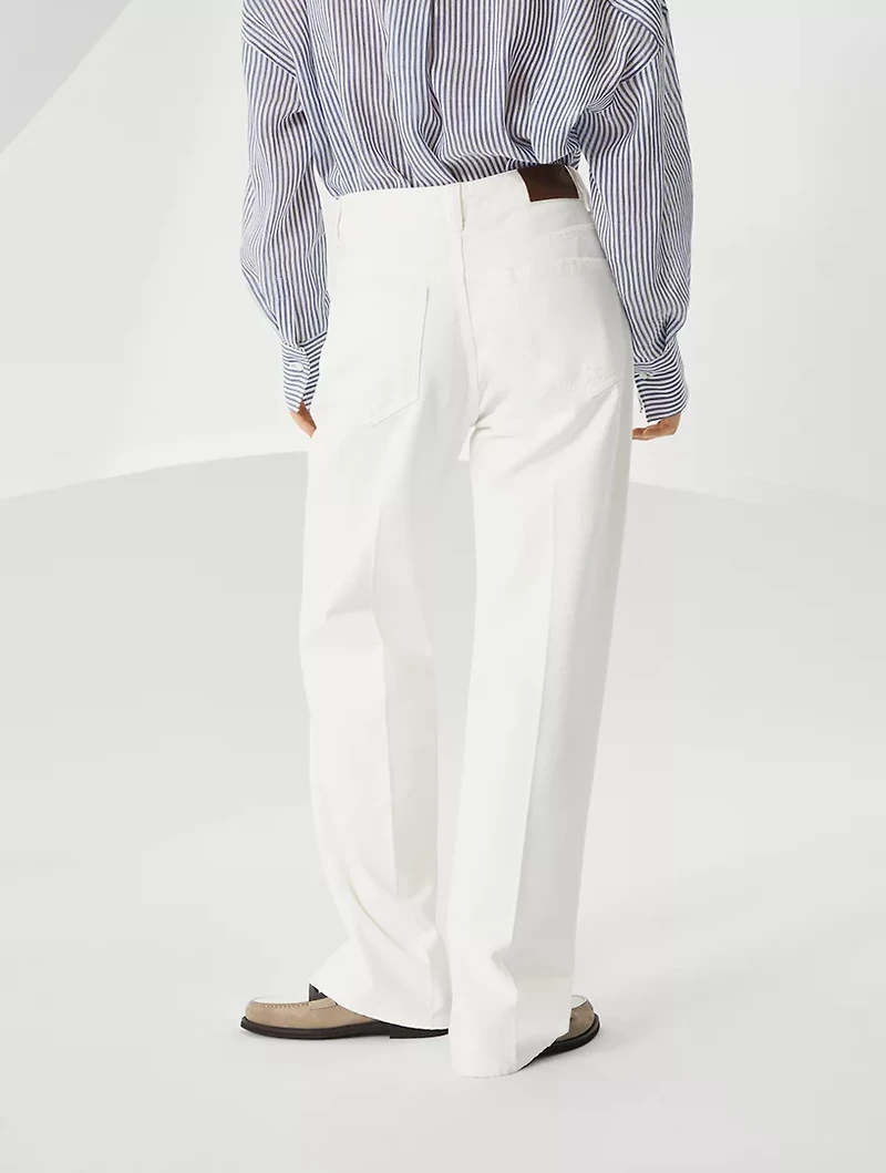Denim Loose Trousers