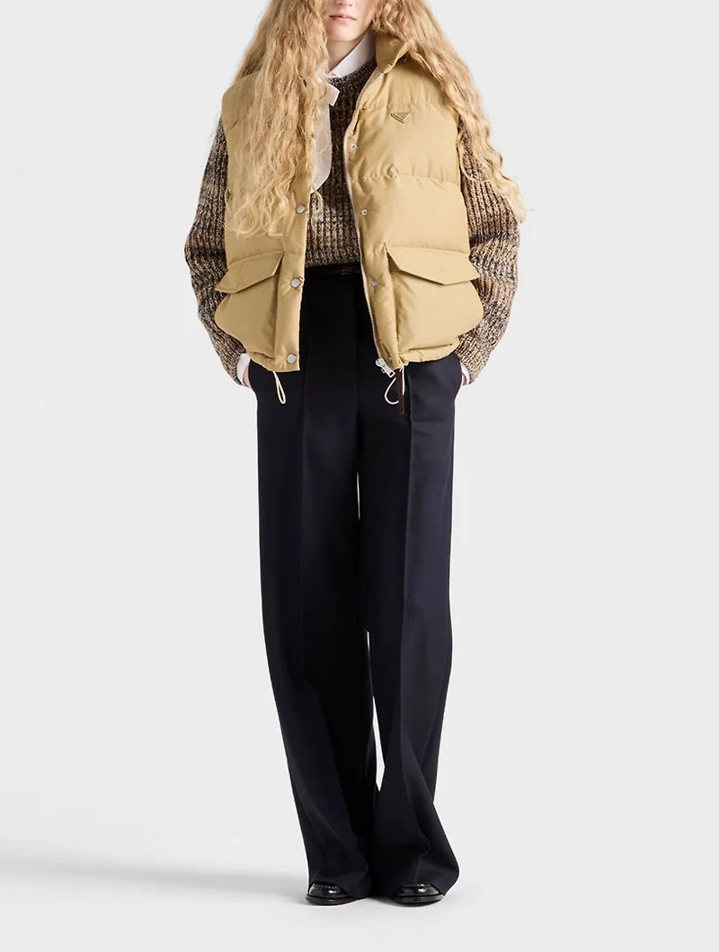 Medium-weight Technical Fabric Down Vest