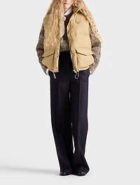 Medium-weight Technical Fabric Down Vest