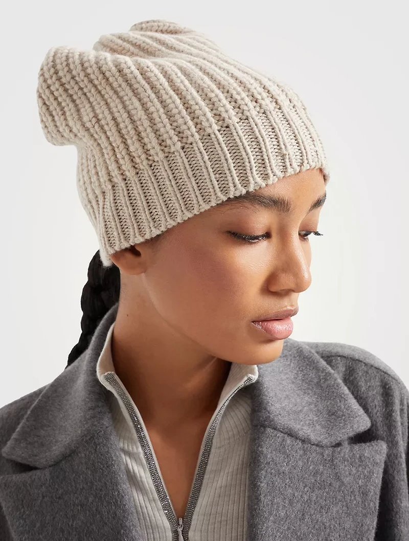 Cashmere And Silk Beanie