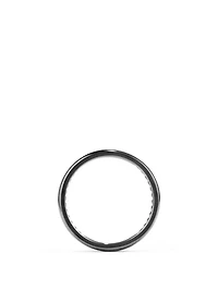 Dy Classic Band Ring Black Titanium
