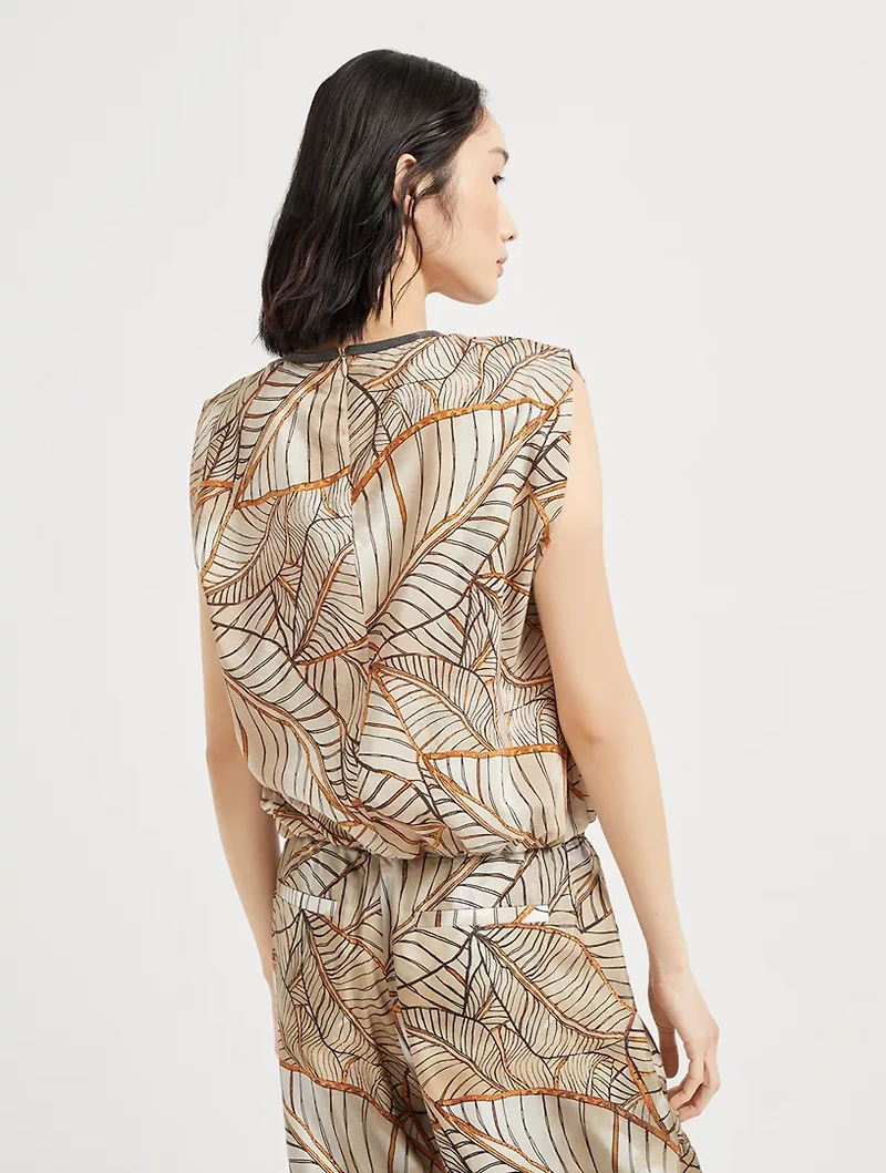 Papyrus Print Top