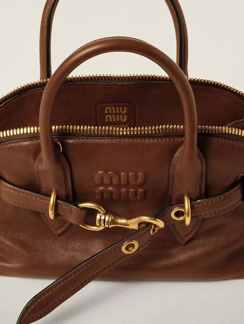 Aventure Nappa Leather Top-handle Bag