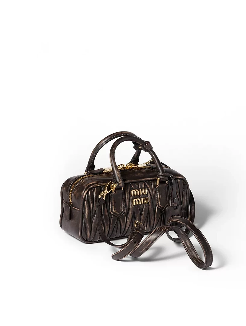 Arcadie Matelassé Nappa Leather Bag