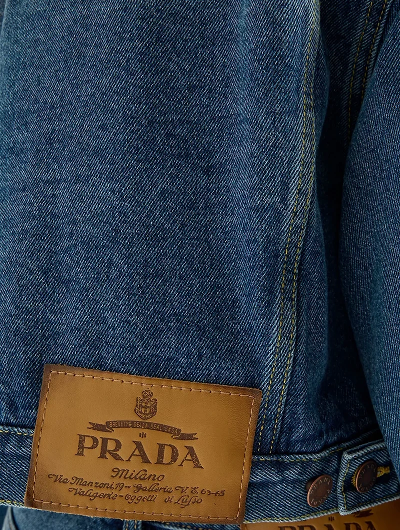 Denim Blouson Jacket
