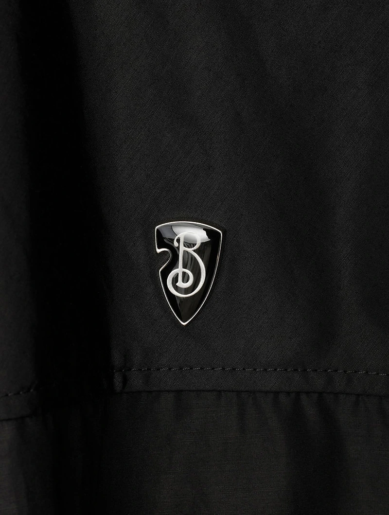 Short Nylon Cotton Parka
