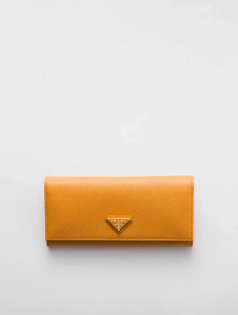 Large Saffiano Leather Wallet