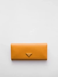 Large Saffiano Leather Wallet