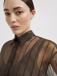 Dazzling Embroidery Shirt