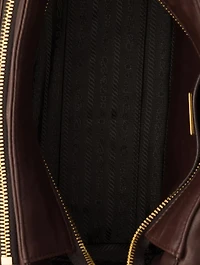 Medium Prada Explore Nappa Leather Shoulder Bag With Flap