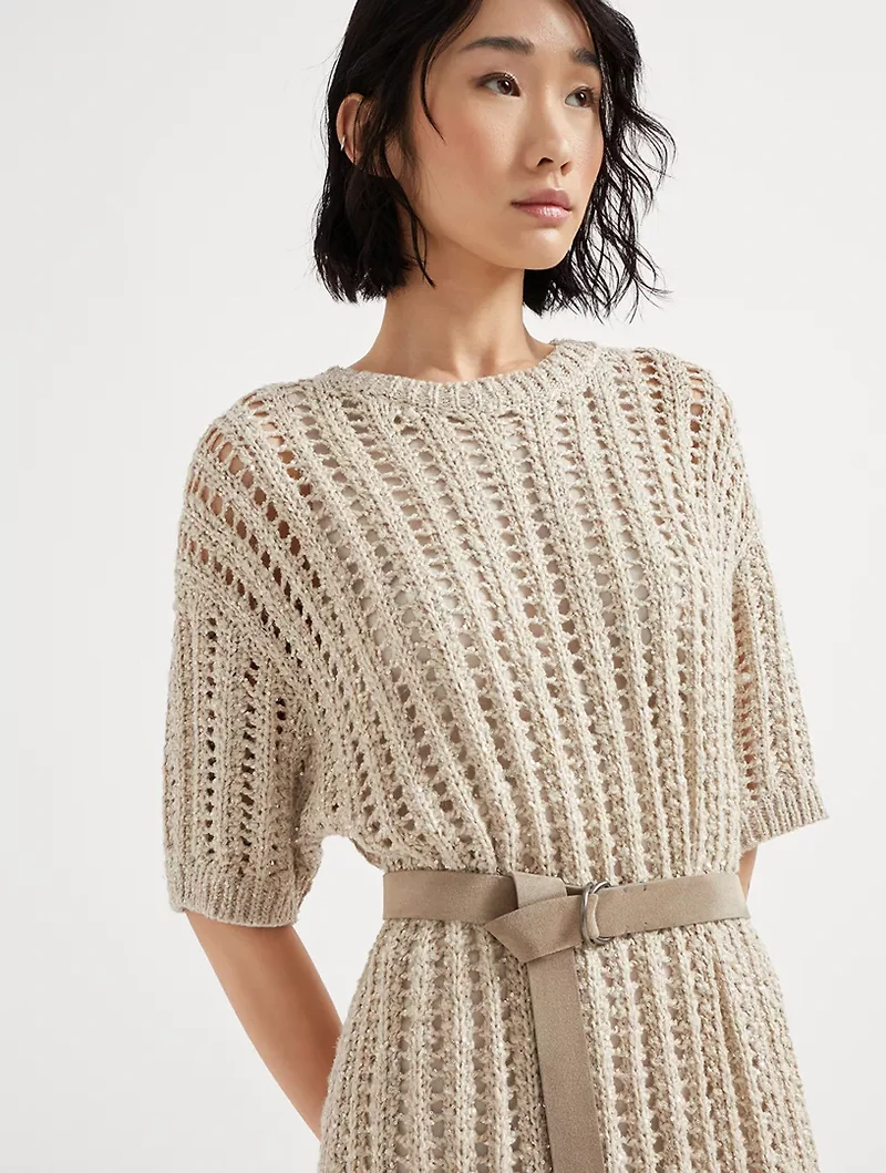 Dazzling Knit Dress
